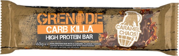 Grenade Carb Killa Μπάρα με 21gr Πρωτεΐνης & Γεύση Caramel Chaos 60gr